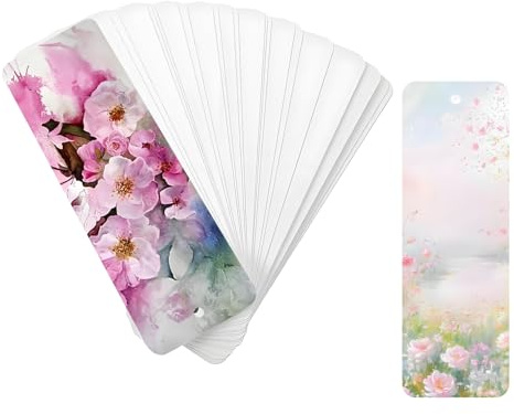 COZERI Lot de 50 cartes vierges pour aquarelle – Papier aquarelle en pâte de bois et pâte de coton, cartes postales aquarelles avec trou pour peinture/bricolage/cadeau/fabrication de cartes, cadeau