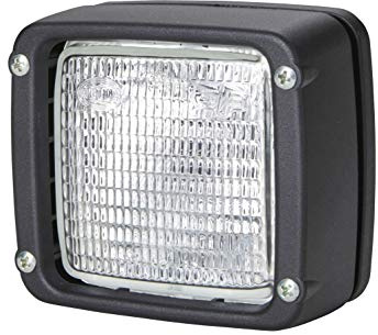 HELLA 1GA 007 506-431 Halogen-Worklight - Ultra Beam - 24V - Fitting/Screw Connection - Four-point mounting - Short distance lighting - Plug: AMP
