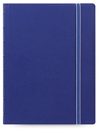 Blaues, nachfüllbares A5-Notizbuch von Filofax