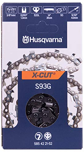 Husqvarna S93G-52 Chains, Orange/Gray
