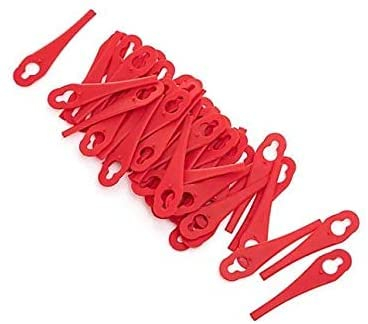 Baricus Nylon Plättchen für Akku-Rasentrimmer im praktischen 50tlg. Set B-Ware QV90335