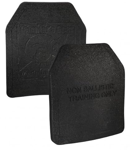 Templars Gear TG Training Plate Plaque d'entraînement pour gilet tactique 2,5 kg, unisexe, adulte, couleur : noir
