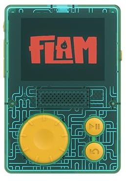 Lunii - FLAM - Baladeur d'histoires Audio interactives pour Enfants de 7 à 11 Ans - Livre Audio à Jouer 2h30 d’écoute immersives Inclus - Lecteur d'histoires Audio fabriquée en France