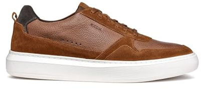 Geox Sneaker da uomo U Deiven A, Browncotto, 42 EU