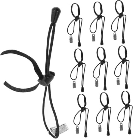 OUNONA Abrazaderas para Soporte de Fondo de Fotografía 12 Piezas Clip de Fondo Ajustable para Estudio Clips para Fijar Accesorios Ligeros y Duraderos para Fotografía