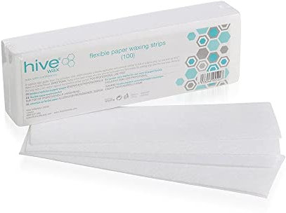 Hive 100X New Professional Flexible Paper Waxing Wax Strips for Leg Body Bikini Face CODE: HOB5522