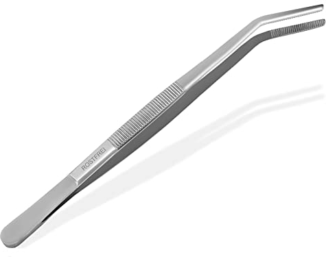 Aquarium Pinzette Gebogen Futterpinzette Pflanzenpinzette 9 cm bis 60 cm (30,0 cm)