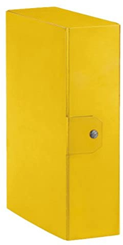 ESSELTE C90 DELSO ORDER Cartella Progetti, 25 x 35 cm, Dorso 10 cm, Giallo, 1 Pezzo, 390390090
