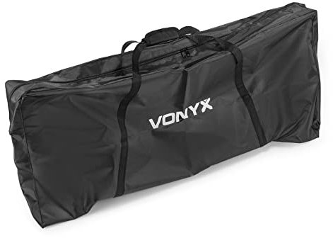 Vonyx DB1 - Borsa da Trasporto per Vonyx DB1 DJ Stand Mobile, Nylon Resistente, 2 Maniglie, Nero