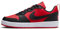 NIKE Court Borough Low Recraft (GS), Sneaker, University Red Black White, 36.5 EU