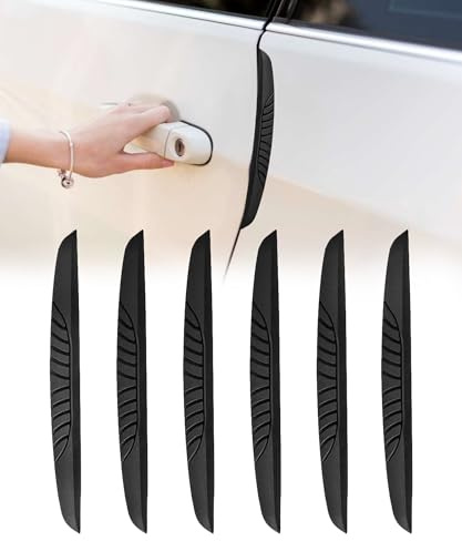 Xibao Protection Porte de Voiture,Protections pour Portières Auto,Protecteurs Bord Porte Caoutchouc,Protections de Seuil de Porte de Voiture de Qualité Supérieure,Convient à la Plupart des Voitures