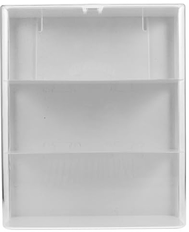 ifundom Vitrine Murale en Acrylique Transparent Réglable pour Boîtes Surprises et Figurines, Organisateur d'Objets de Collection avec Éclairage LED, Présentoir Polyvalent pour Exposition
