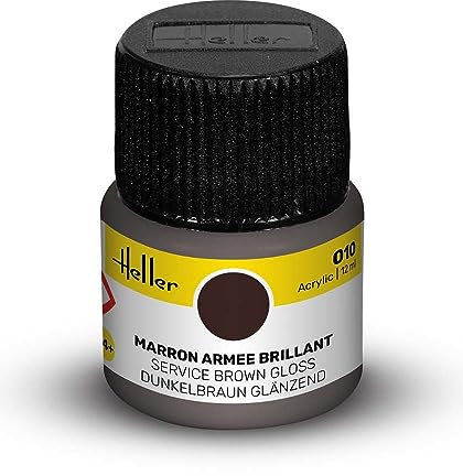Heller - 9010 - Maquette - Marron Armée Brillant