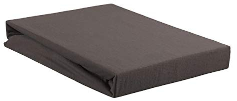 Beddinghouse Jersey Split-Topper-Spannbettlaken / 200*200/210 cm / Anthrazit