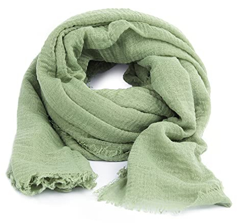 Karl Loven Femme - Foulard - Froissé - pashmina - écharpe - cache-col - cou - 30 Couleurs