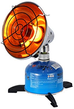 Portable Gas Heater, Outdoor Camping Tent Heater Travel Camping Tent Warm Cover Mini Gas Heater, for Fishing Indoor Outdoor Compact Lightweight Heater