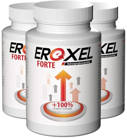 Eroxel - 180 cápsulas (3x 60 cápsulas) - Paquete de 3