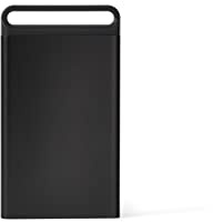 Lexon Porte Carte de Visite Professionnel Nomaday pour Hommes et Femmes, étui de Voyage avec Finition élégante en Aluminium - Noir