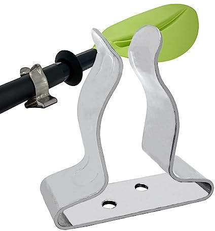 Eastuy Soporte Gancho Barco,Abrazaderas Resorte Acero Inoxidable para bichero - Soporte Resorte Soporte Clip en U Repuesto, Accesorios Hardware Barco