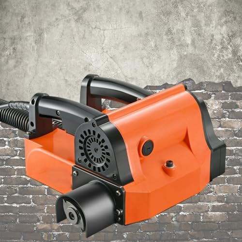 Raschietto elettrico for pareti, raschietto for pareti con pala for calcestruzzo da 1680 W, con profondità regolabile 0-4 mm e larghezza 15 cm, for lavori di ristrutturazione delle pareti e strumenti