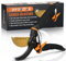 DIY Doctor Ultra Sharp Heavy Duty Bypass Garden Secateurs with SK-5 Carbon Steel Blade & Teflon Coating – Garden Shears, Pruning Shears, Garden Scissors, Secateurs & Pruning Scissors - Black
