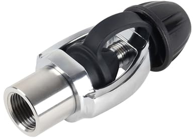 AMISENK Régulateur de plongée de type lourd - Cylindre de respiration - Vannes de plongée en acier inoxydable haute résistance pour utilisation en mer et lac - Adaptateur régulateur de plongées