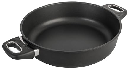 GASTROLUX Biotan Plus gjutjärn, serveringspanna, 28 cm, höjd 7 cm, INDUKTION