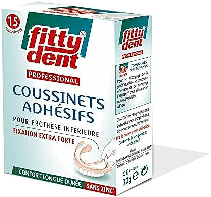 Fittydent Coussinets Adhésifs x 15