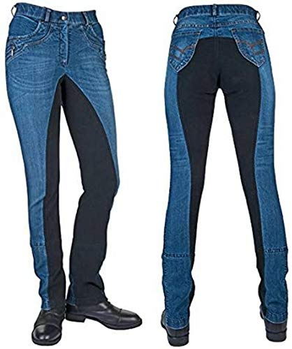 HKM Western Classic Western Jeans & Jodhpur Pantalones Oscuro/Azul Oscuro 92