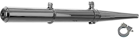 Auspufftopf vst., verchromt für SIMSON Schwalbe KR51/2 und Roller SR50, SR80