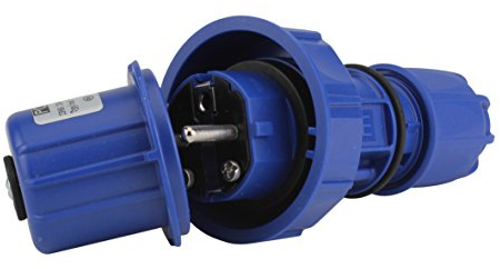 PCE 44168 Druckwasserdichter Schuko-Stecker IP 66/IP68