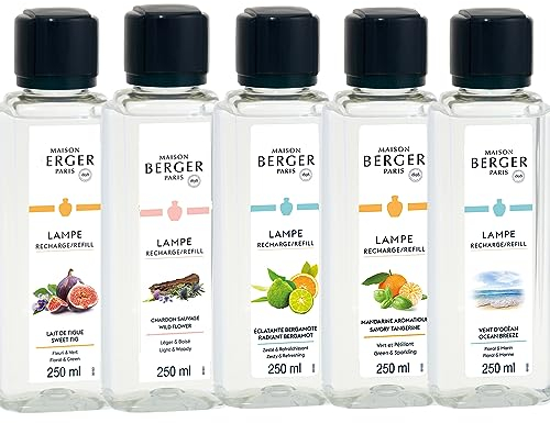 LAMPE BERGER Paris Düfte großes Duftset Wohlfühlzeit Limited Edition 2025 mit 5X 250ml Duft