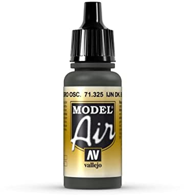 AV Vallejo Model Air 17ml -IJN Dark Black Green