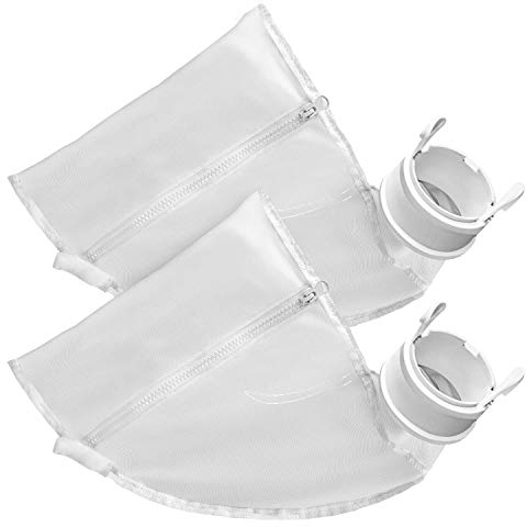 Gibot Sacs de Nettoyeur de Piscine, Sac à glissière pour Robot Piscine Remplacement de la Poche en Nylon adaptables pour de Polaris 280&480 Nettoyeur Piscine