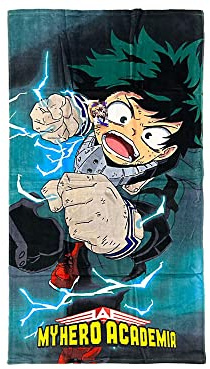 My Hero Academia barnhandduk 140 x 70 cm, 100% bomull