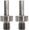 BRSCHNITT Core Drill Bit Arbor Adapter, 2pcs M14 Thread to 3/8 Hex Shank for Threaded Diamond Hole Saw Core Drill Bit