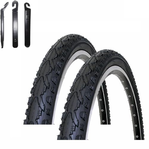 2 x Kenda K-935 16 Fahrradreifen Fahrradmantel Schwarz 47-305 (16 x 1.75) inkl. 3 Reifenheber