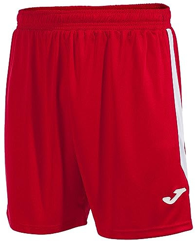 Joma Glasgow Short pour Enfant Rouge/Blanc, Blanc, 10 Ans