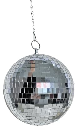 Palla da discoteca a specchio, decorazione sospesa, for la casa, palla di vetro rotante, for feste, bar, riflettente, for(20cm)