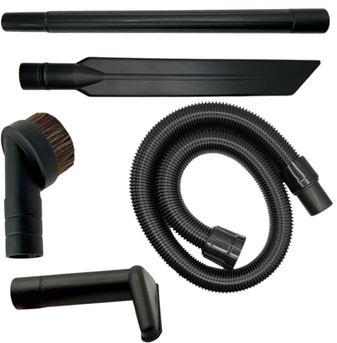 Vacuum hose bundle Compatible with Hoover C2401 backpack cleaner replacement parts attachment connector extension long 19-inch adapter plus crevice 17 dusting brush upholstery tool set 2KE2105000.