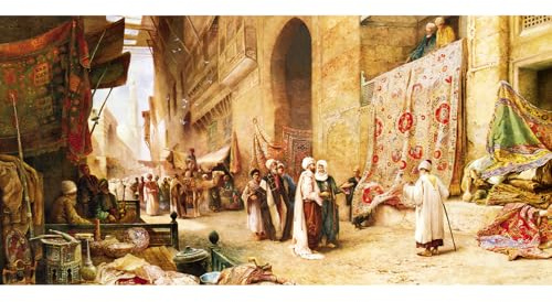 Anatolian Puzzle - A Carpet Sale in Cairo, 1500 piese, Panoramic # 3751