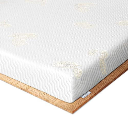 Newentor® Topper 100x200cm H2/H3 7CM Höhe, Matratzen Topper 100x200 Bett Schlafsofa, Matratzentopper 100x200 Boxspringbett Gel Matratzenauflage Öko-Tex Zertifiziert Kaltschaum Testsieger