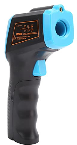 Icke-digital infraröd termometer Gm320S handhållen temperaturpistol med och LCD-skärm -50 till 600°C (blå), infraröd termometer för snabb mätning