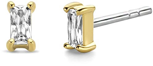 Ti Sento - Milano Damen-Ohrstecker 925er Silber Zirkonia One Size 88379713