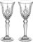 DIAMANTE Chatsworth Apertif Digestif Port Glasses - Nick & Nora - Made from Premium Lead Free Crystal - Set of 2