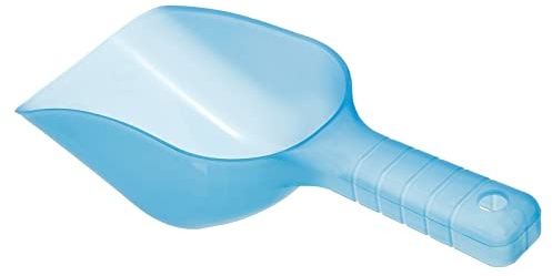 PATIKIL 12oz Ice Scoop, 1 Pack Plastic Ice Maker Shovel for Kitchen Bar Party, Blue