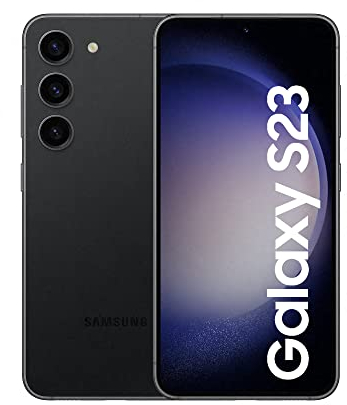 Samsung Galaxy S23 AI-Android-Smartphone, 128GB, 3.900mAh Akku, Smartphone ohne Vertrag Phantom Black inkl. 36 Monate Herstellergarantie [Exklusiv bei Amazon]