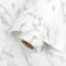 Arthome Fodere Scaffale 30cmx300cm Fodere Armadio, Non Adesivo Scaffale Armadio Prova olio Impermeabile,Antiscivolo Cassetto Fodere EVA scaffale Cucina Plastica per Armadio Frigo (Bianco Marmo)