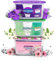 Dehumidifier 500ml Scented Rose, Lavender and Jasmin. Condensation Remover Moisture Absorber Dehumidifiers for Damp, Mould, Moisture in Home, Caravan, Office, Garage (Pack of 3)