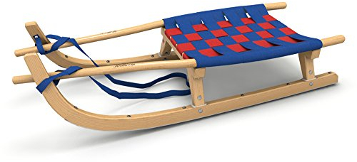 Kathrein Zweisitzer Tourenrodel, Farbe:blau/rot